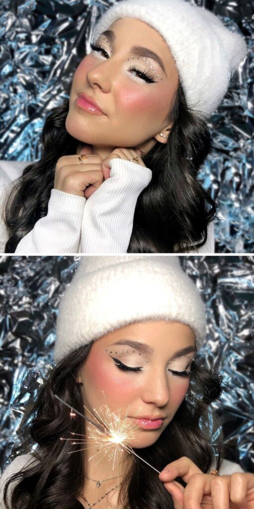 03 christmas makeup simple