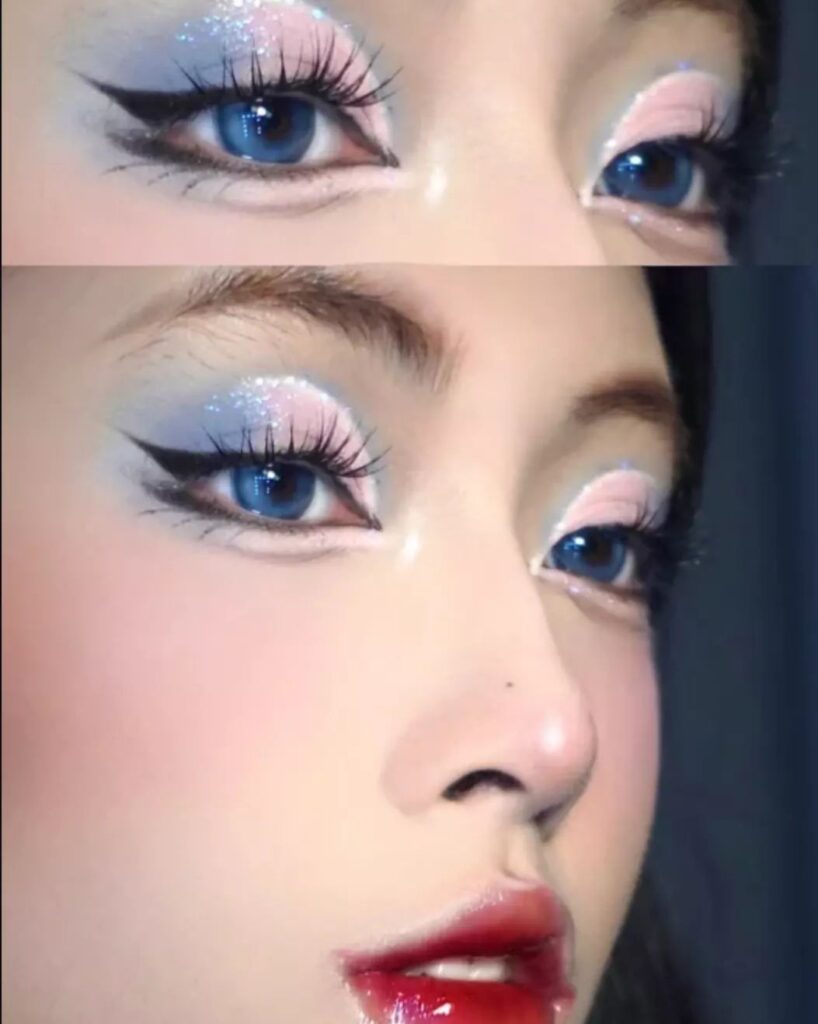 05 Ne Years Makeup Ideas blue eyes