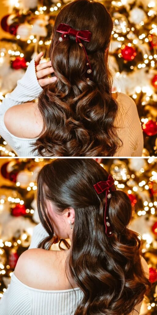 13 christmas hairstyles for long hair