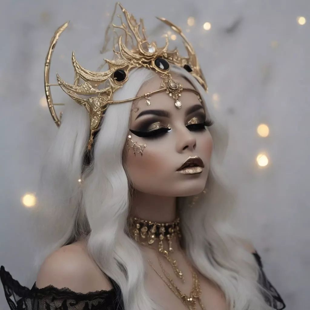 19 new years makeup ideas gold