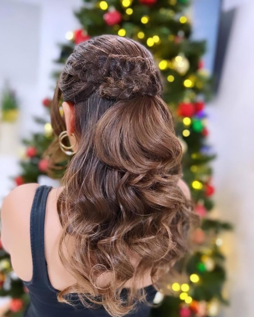 21 christmas hairstyles for long hair