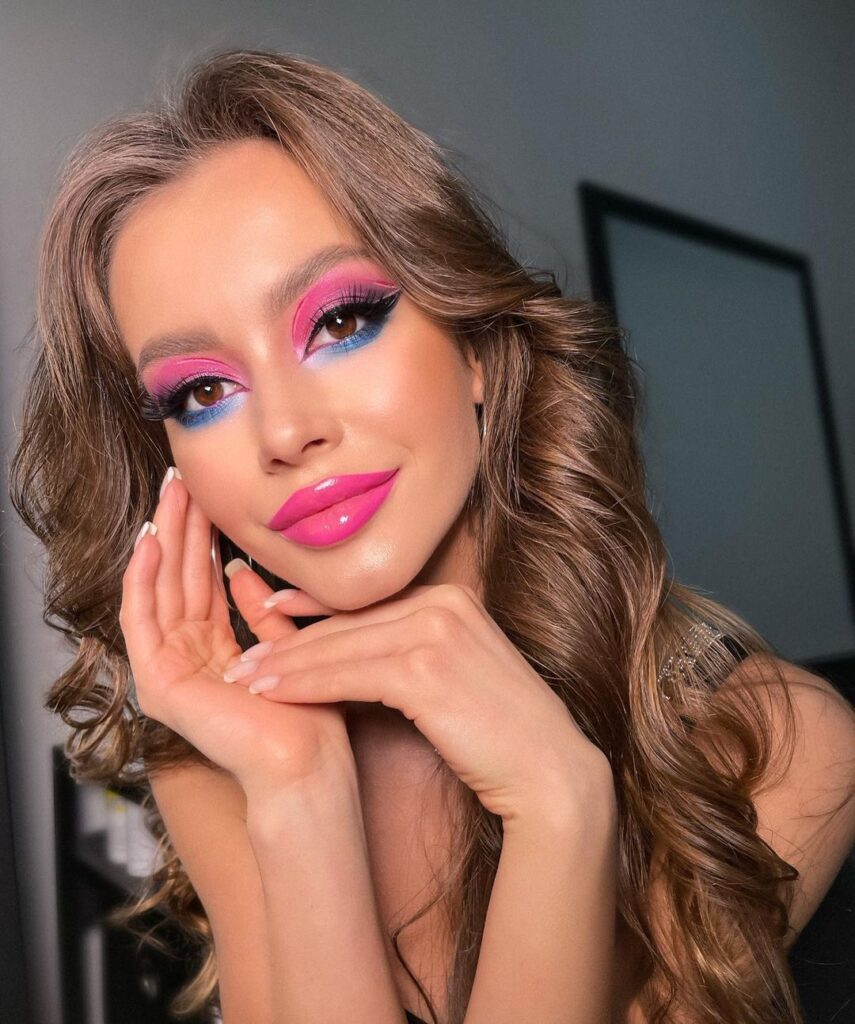 27 new years makeup pink