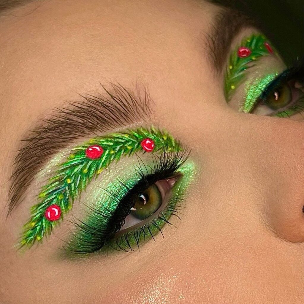 30 christmas makeup