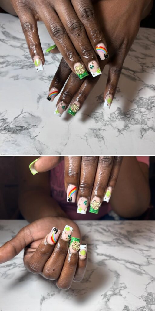 02 st patricks day nails ideas