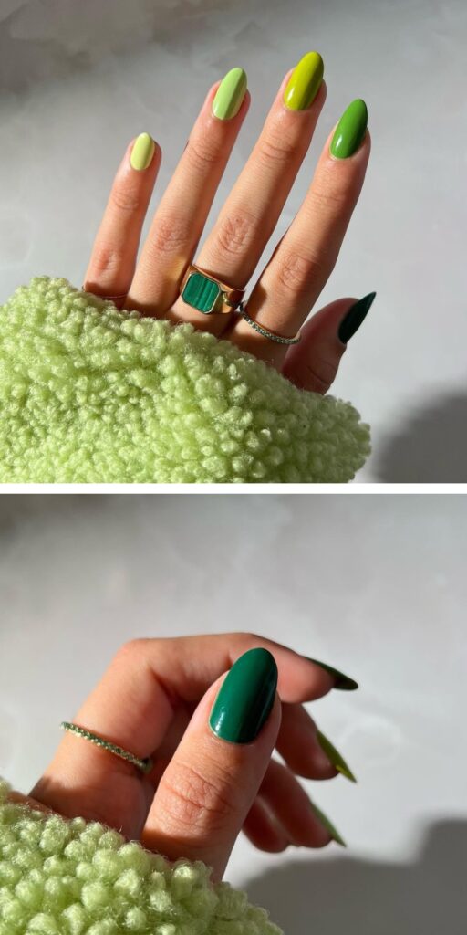 06 st patricks day nails ideas