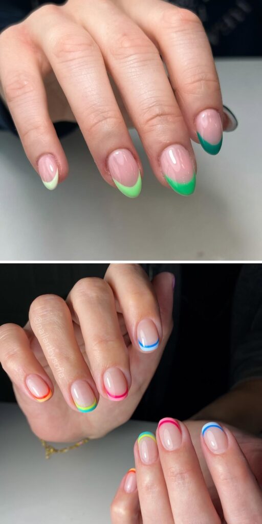 08 short st patricks day nails ideas