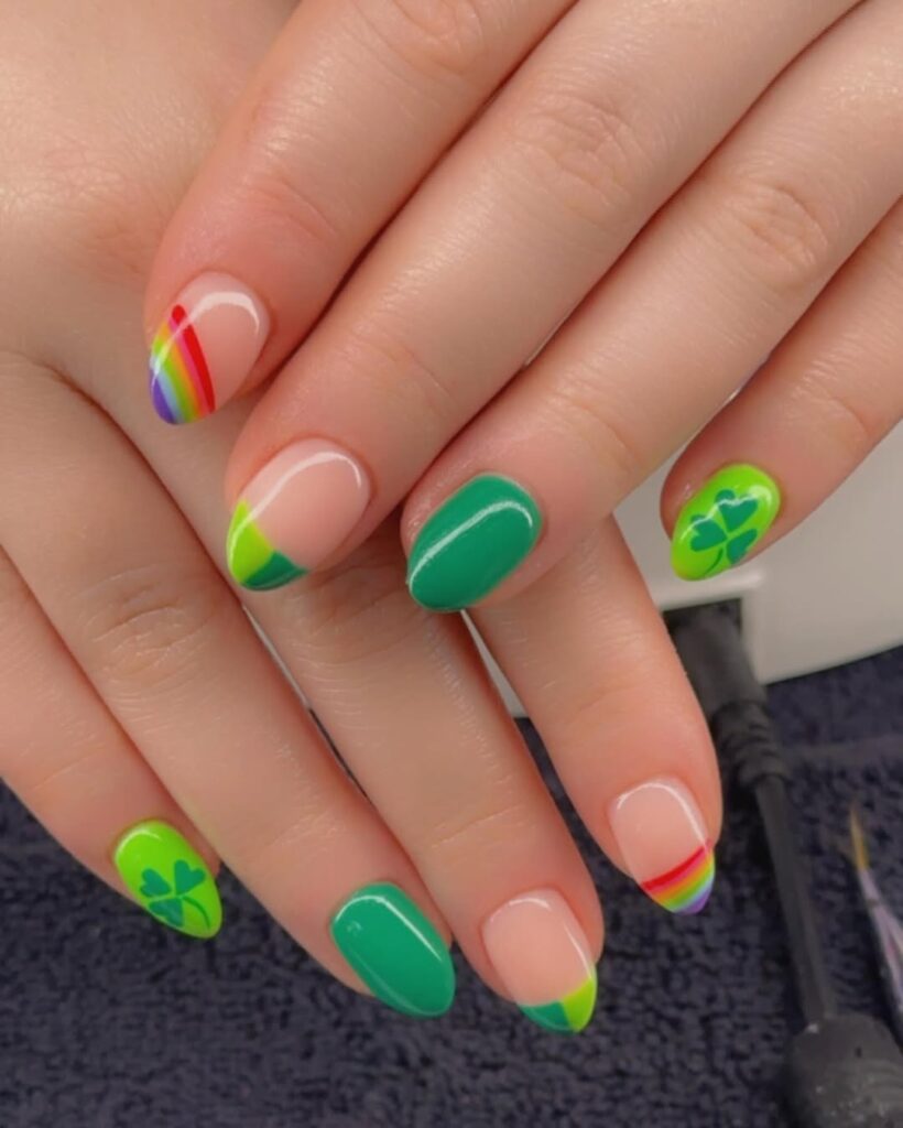 08 st patricks day nails ideas