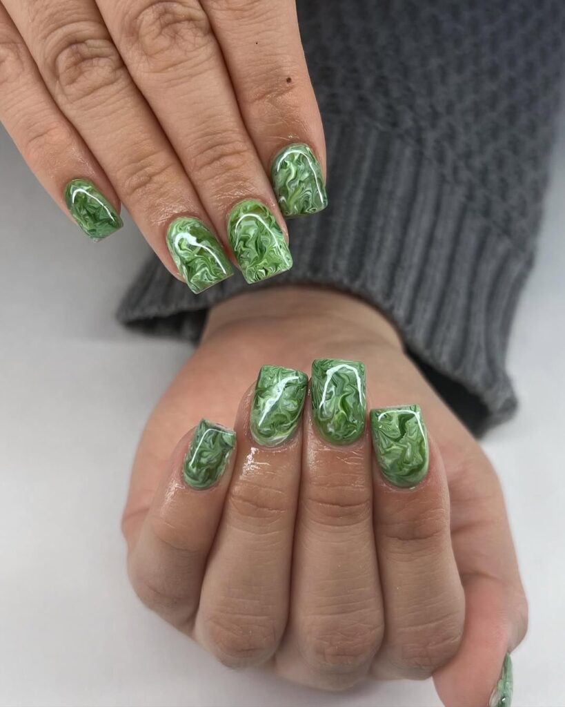 12 short st patricks day nails ideas