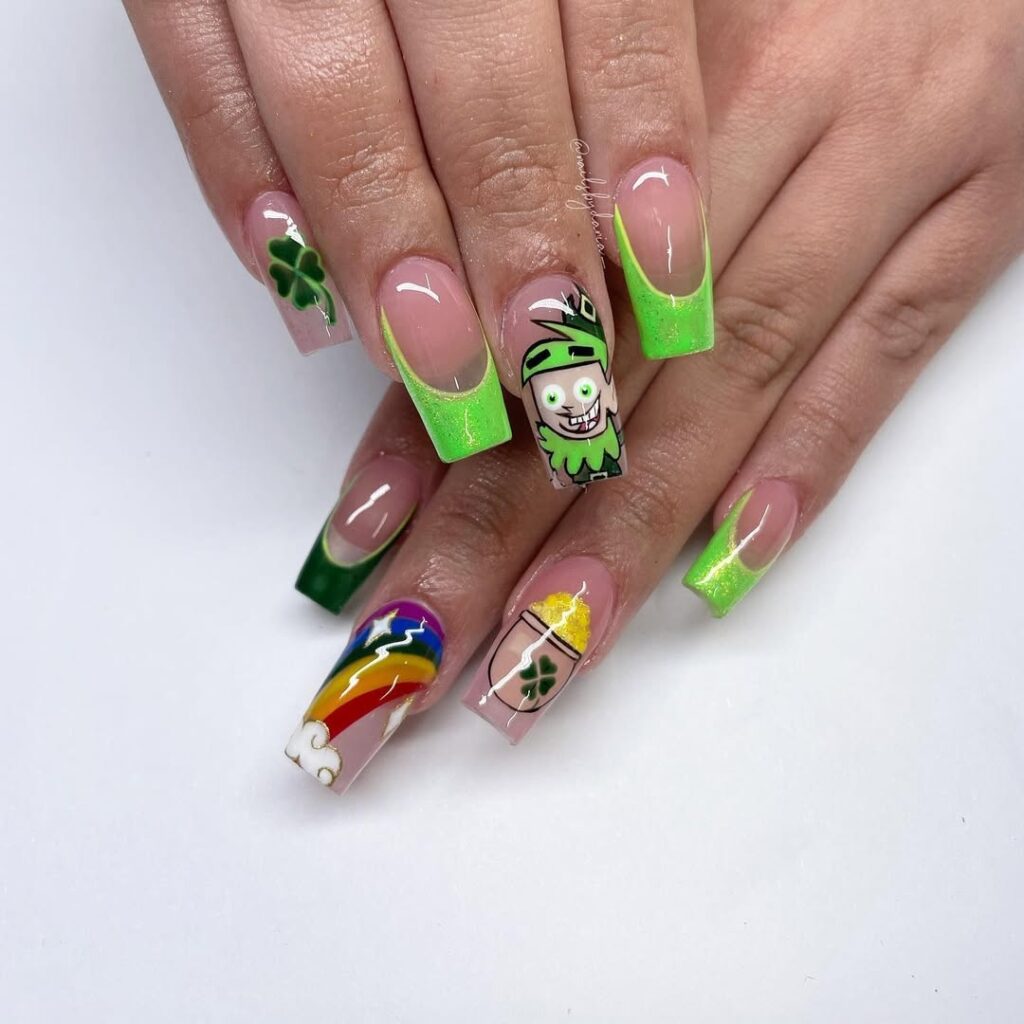 12 st patricks day nails ideas