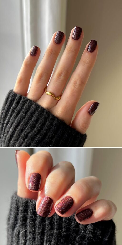 13 burgundy nail designs ideas