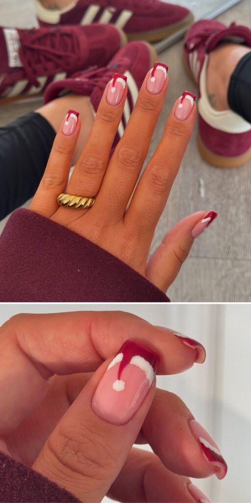 19 burgundy nail designs ideas