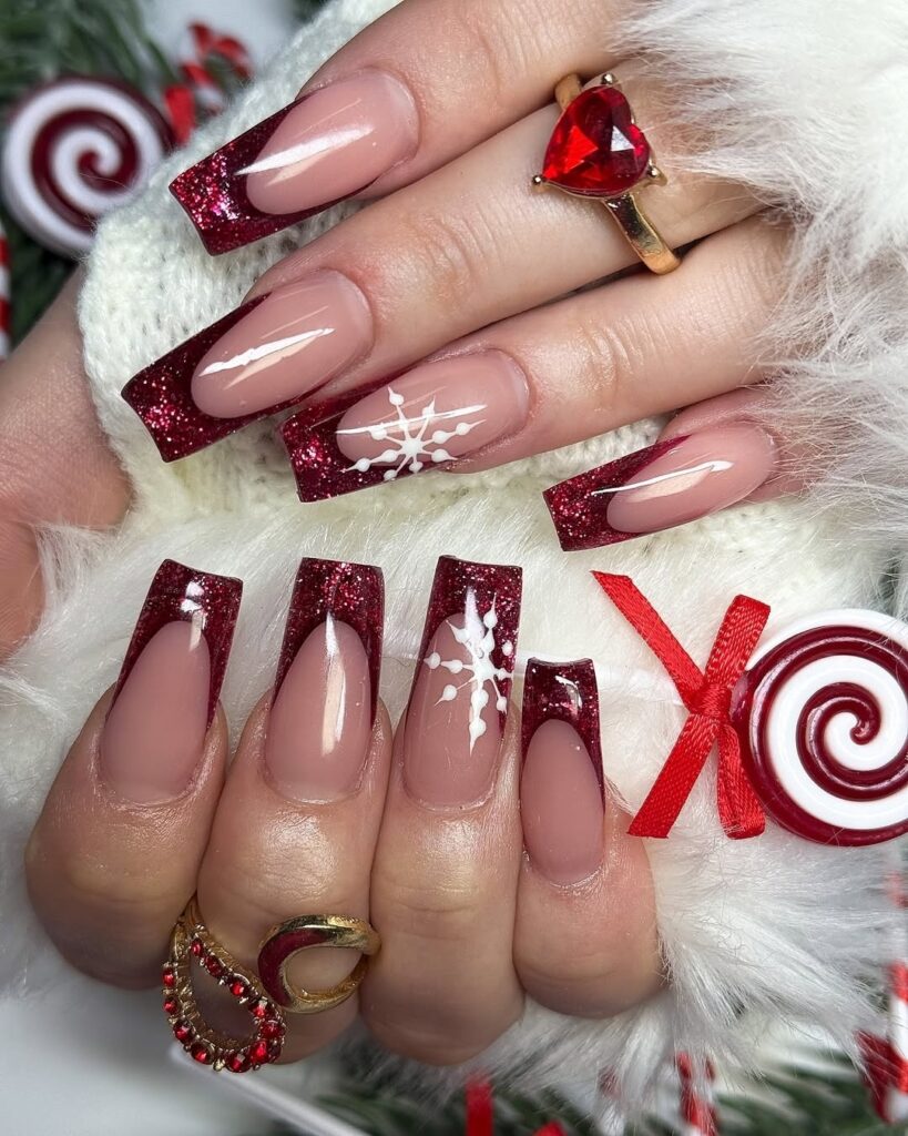 20 burgundy nail designs ideas