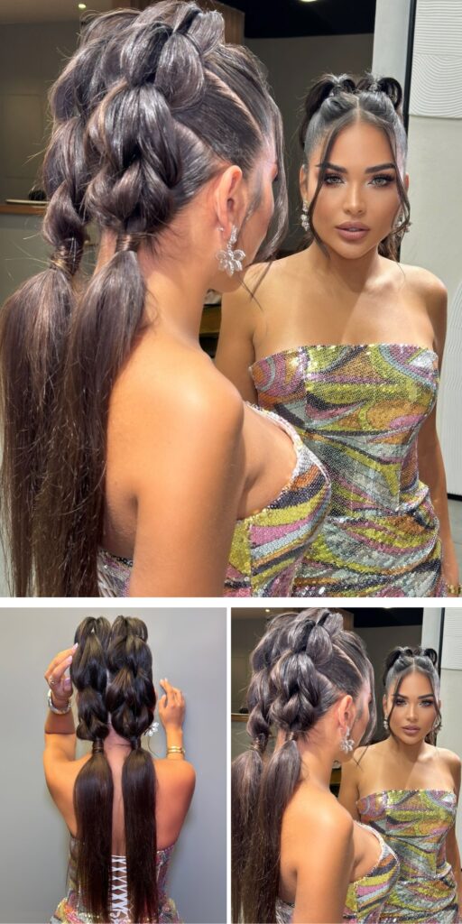 22 hairstyles braids black