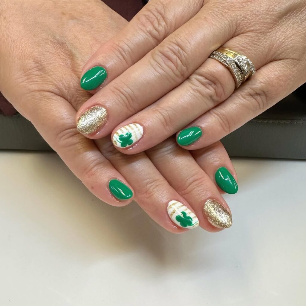 24 st patricks day nails ideas