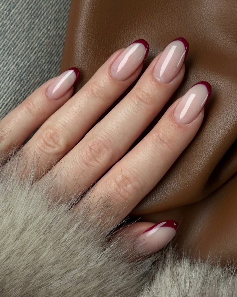 25 burgundy nail designs ideas