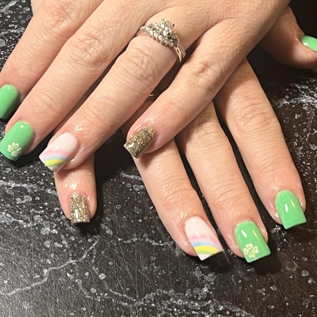 27 st patricks day nails ideas