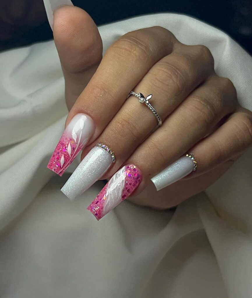 01 pink coffin nails ideas