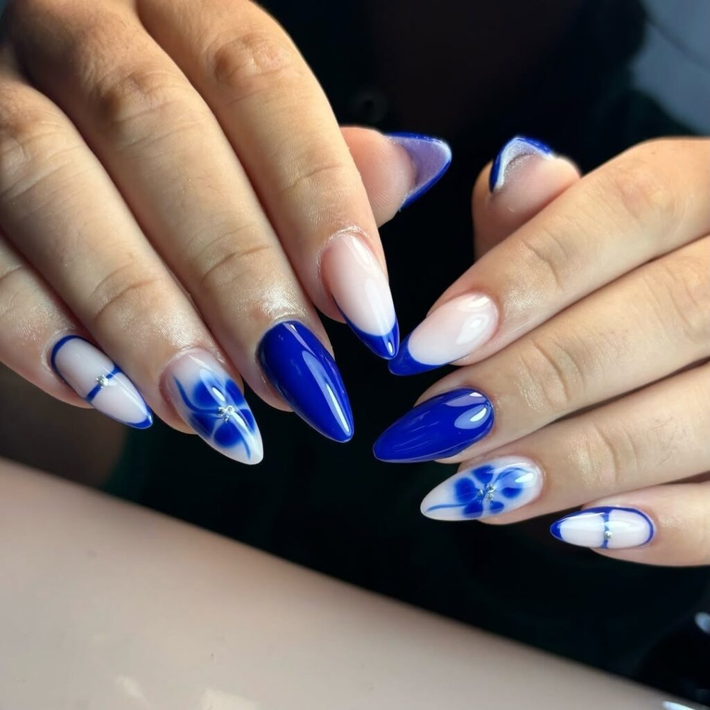 03 blue nails ideas