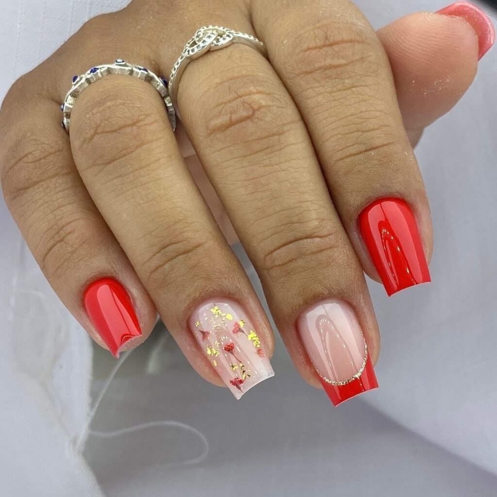 04 red coffin nails ideas