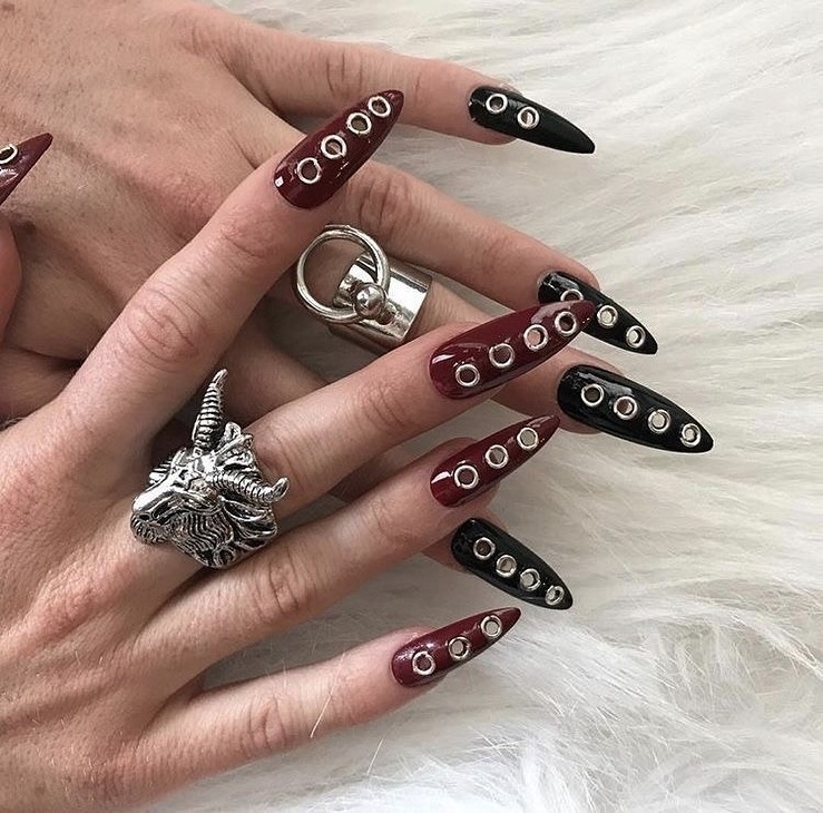 06 emo nails ideas