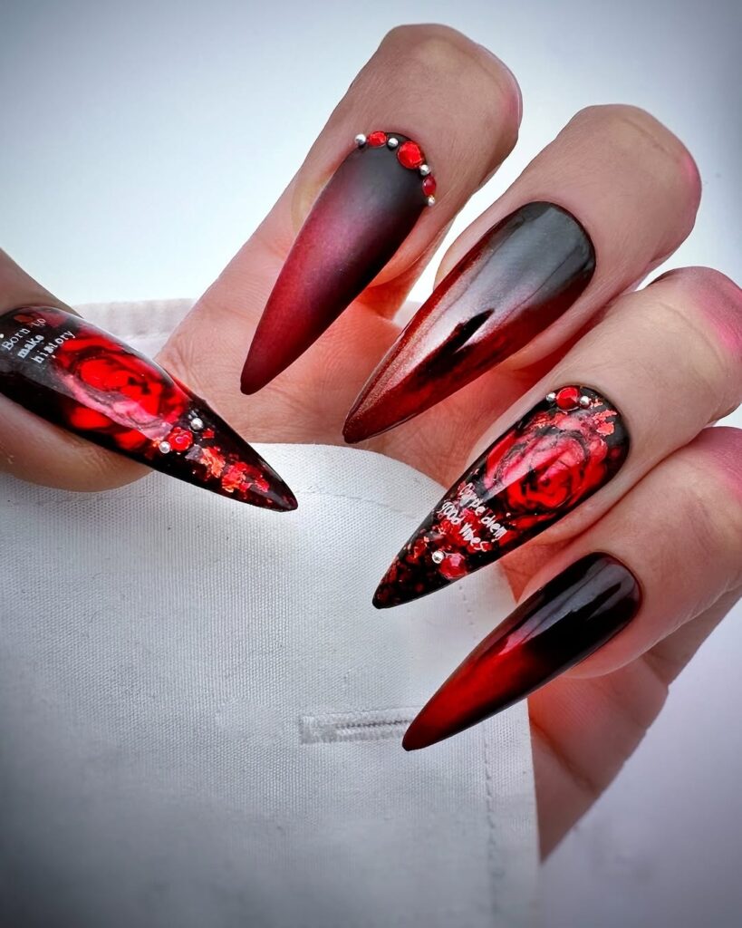 07 emo nails ideas