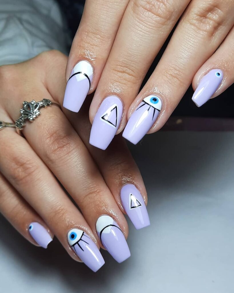 07 short coffin nail ideas