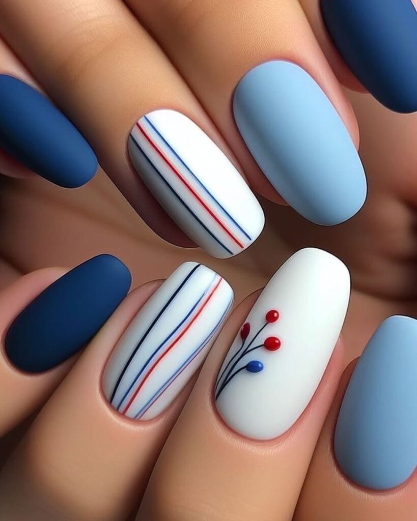 09 blue nails ideas