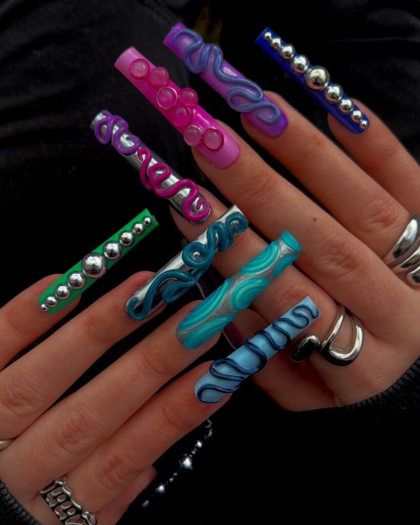 09 emo nails ideas