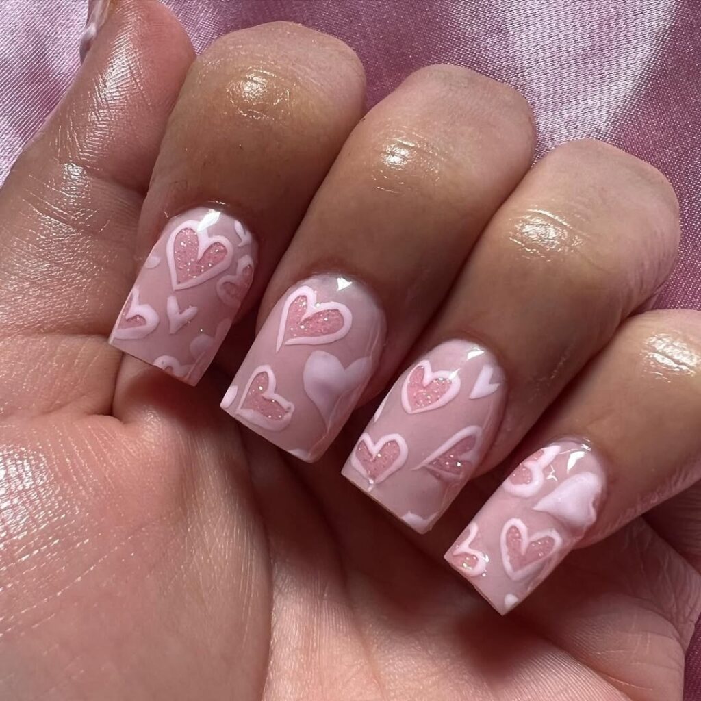 10 valentines day nails