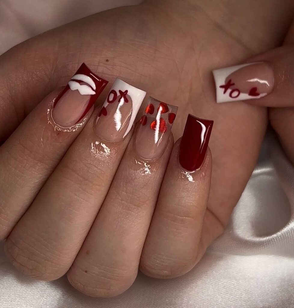 12 valentines day nails