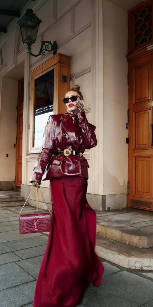 13 burgundy outfits for women