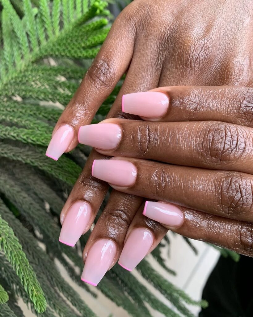 13 pink coffin nails ideas