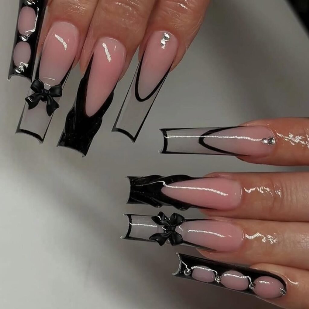 14 emo nails ideas