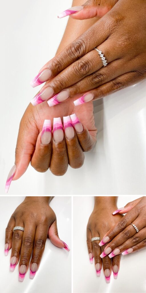 14 pink coffin nails ideas