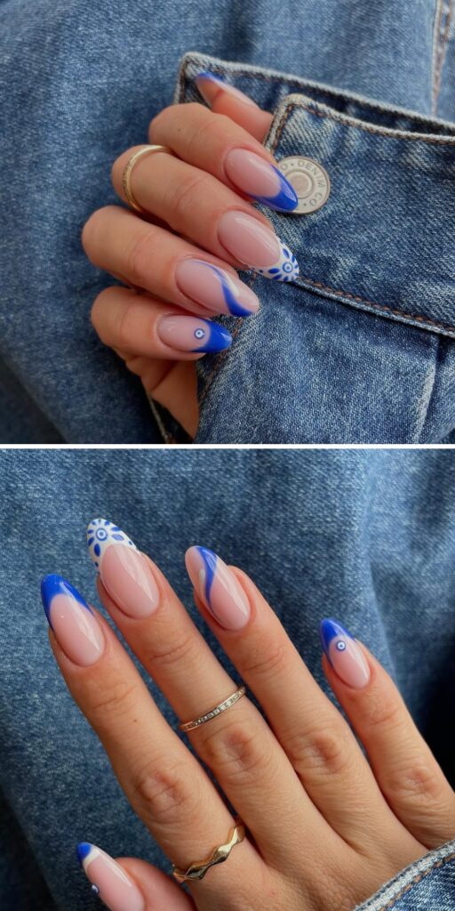 16 evil eye nails design