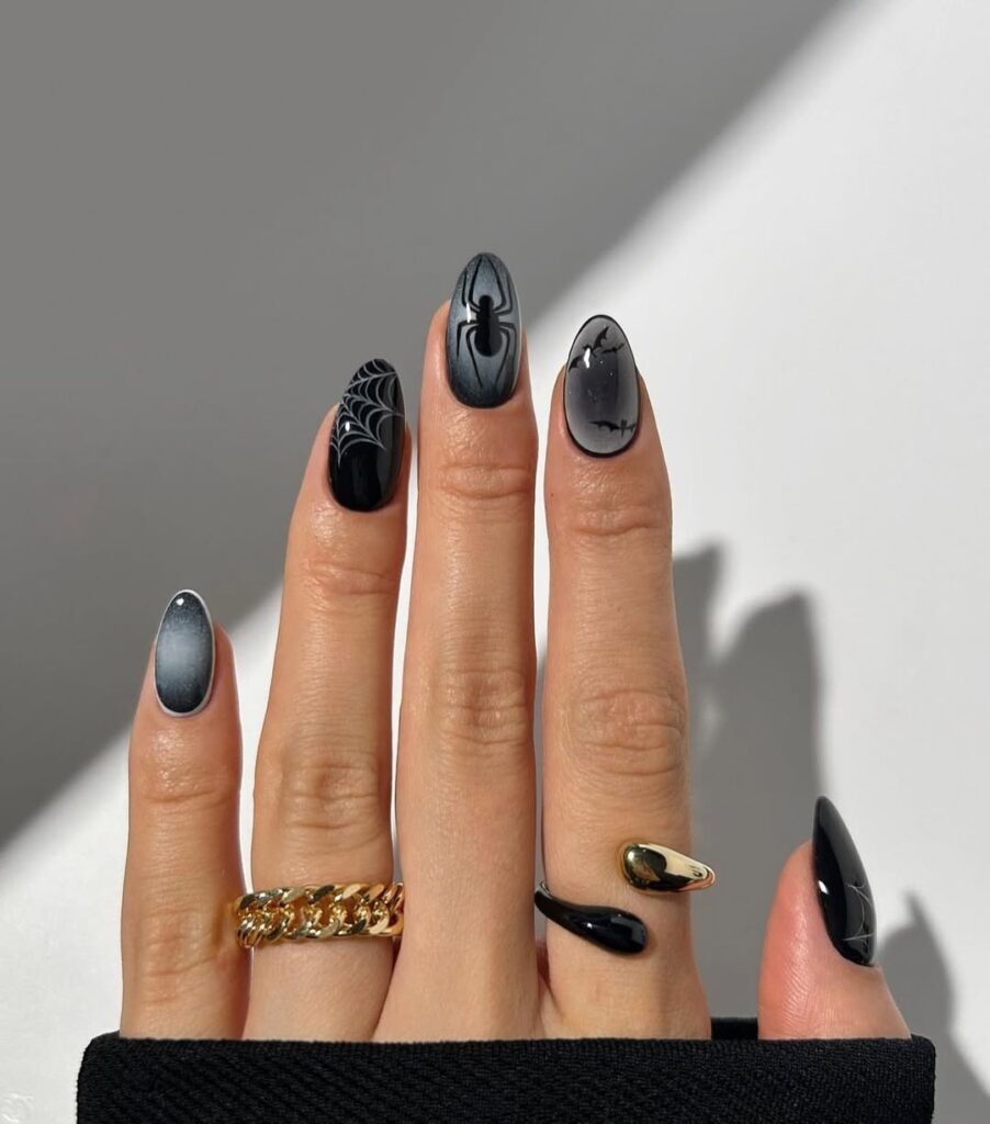 17 emo nails ideas