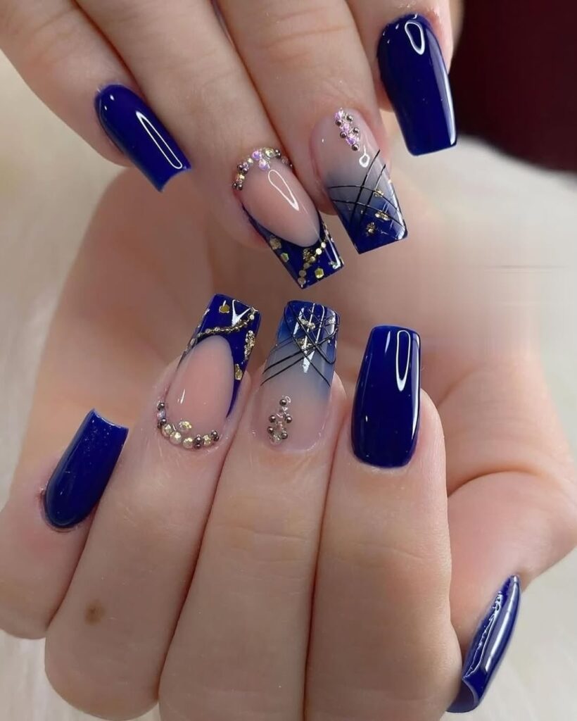 18 blue nails ideas