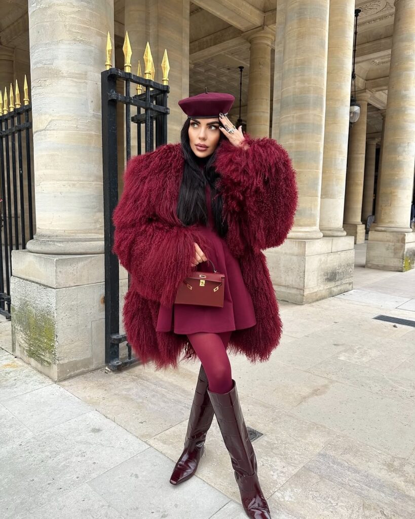 19 burgundy outfits for women