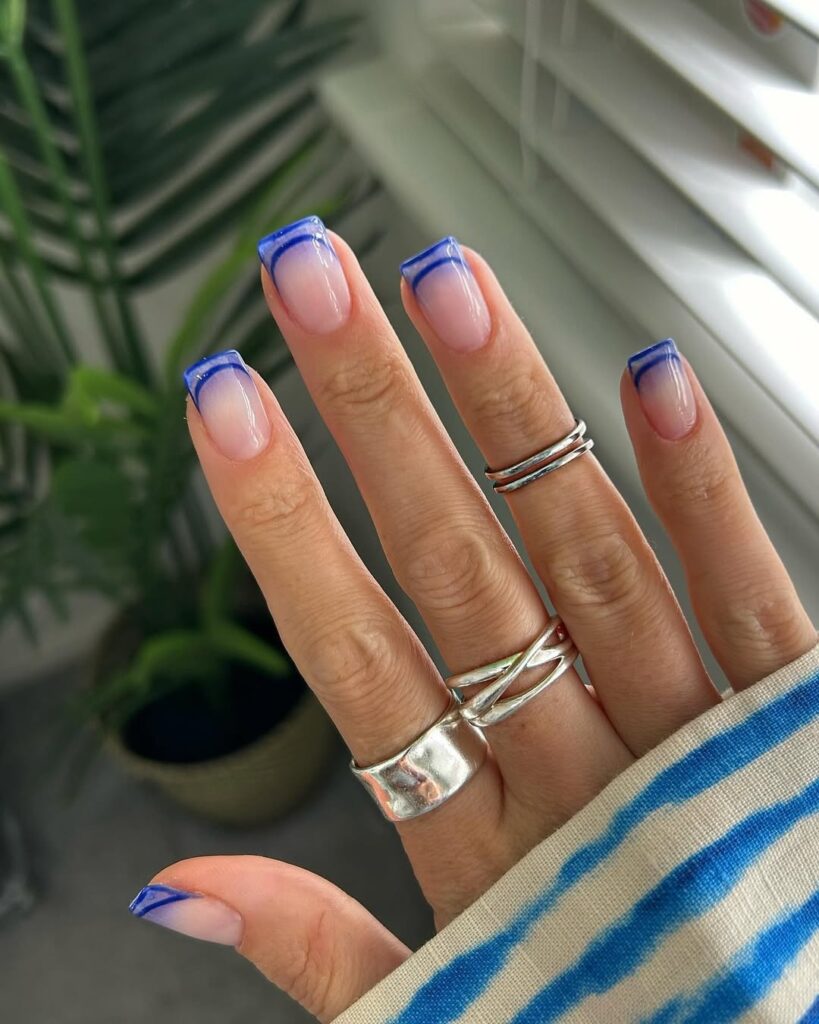 22 blue nails ideas