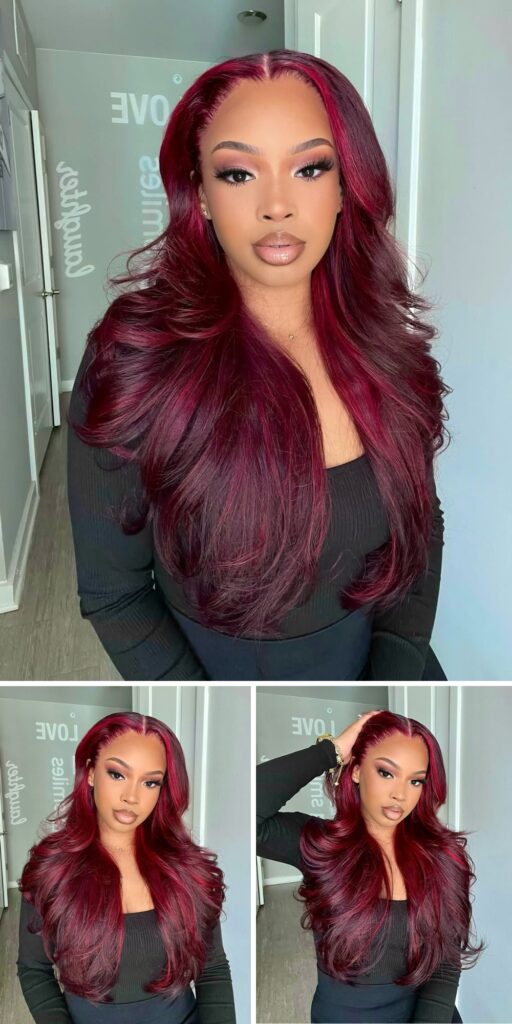 23 burgundy hairstyles ideas