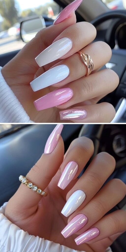 23 pink nails