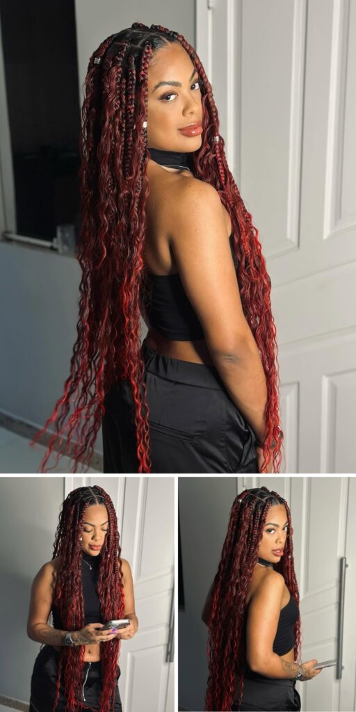 24 burgundy hairstyles ideas