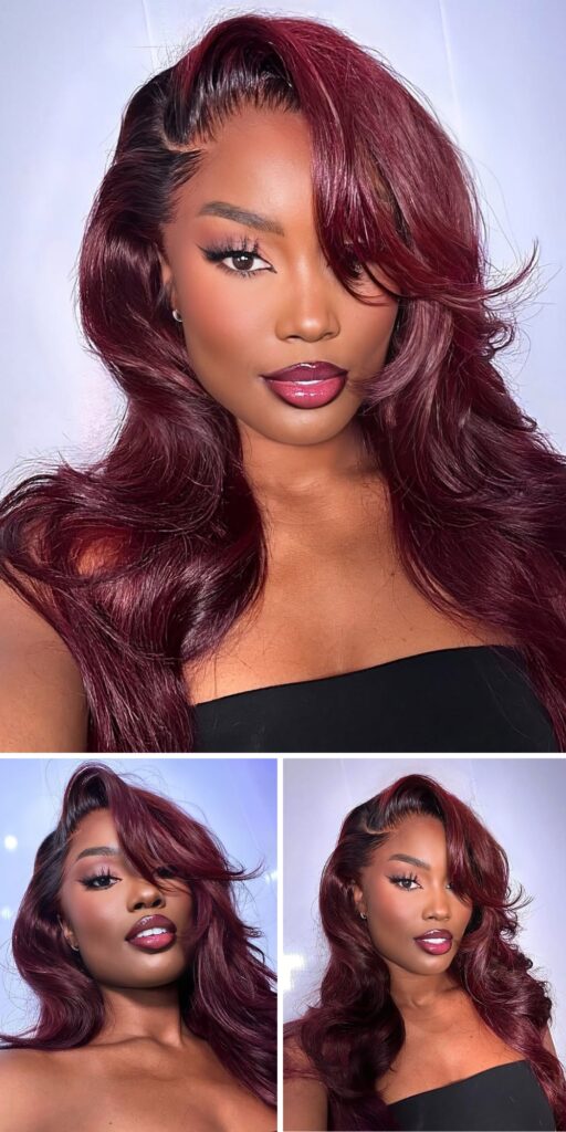 25 burgundy hairstyles ideas