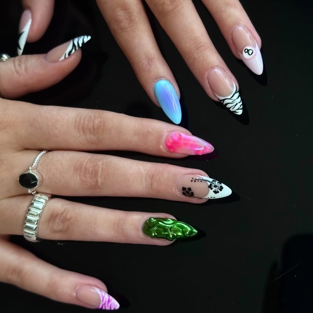 25 emo nails ideas