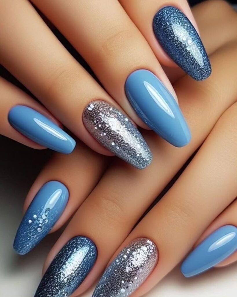 26 blue nails ideas