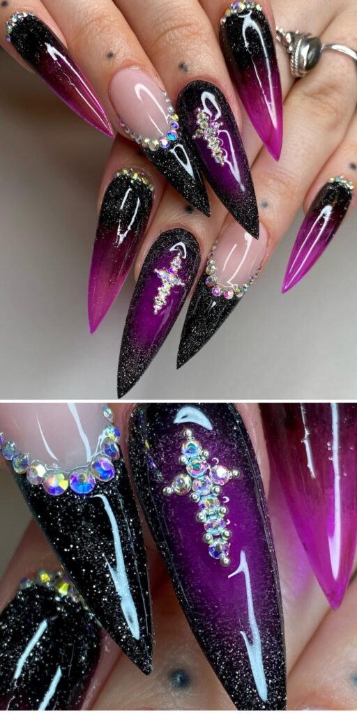 26 emo nails ideas