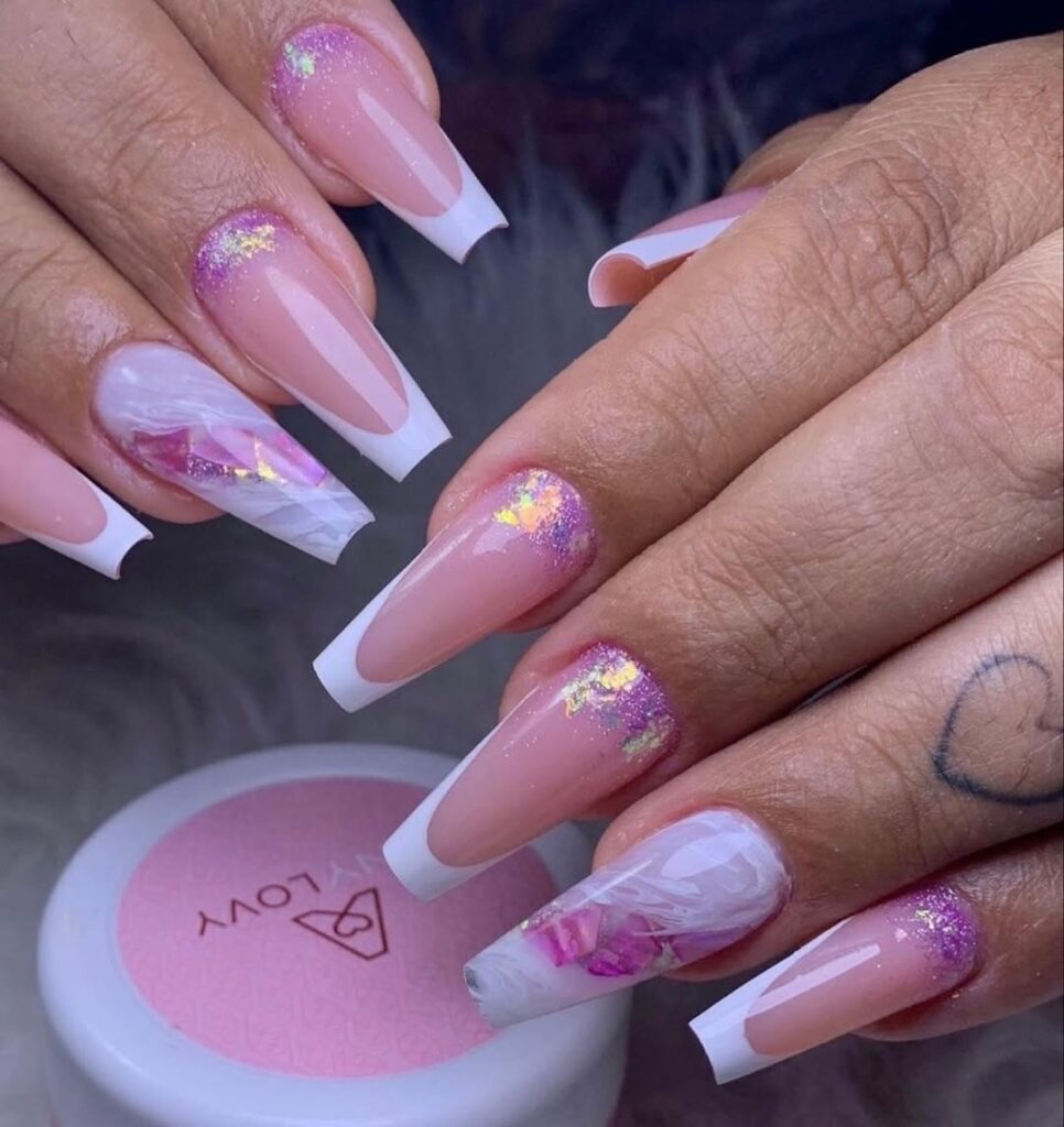 26 pink coffin nails ideas