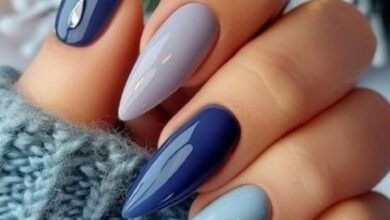 27 blue nails ideas