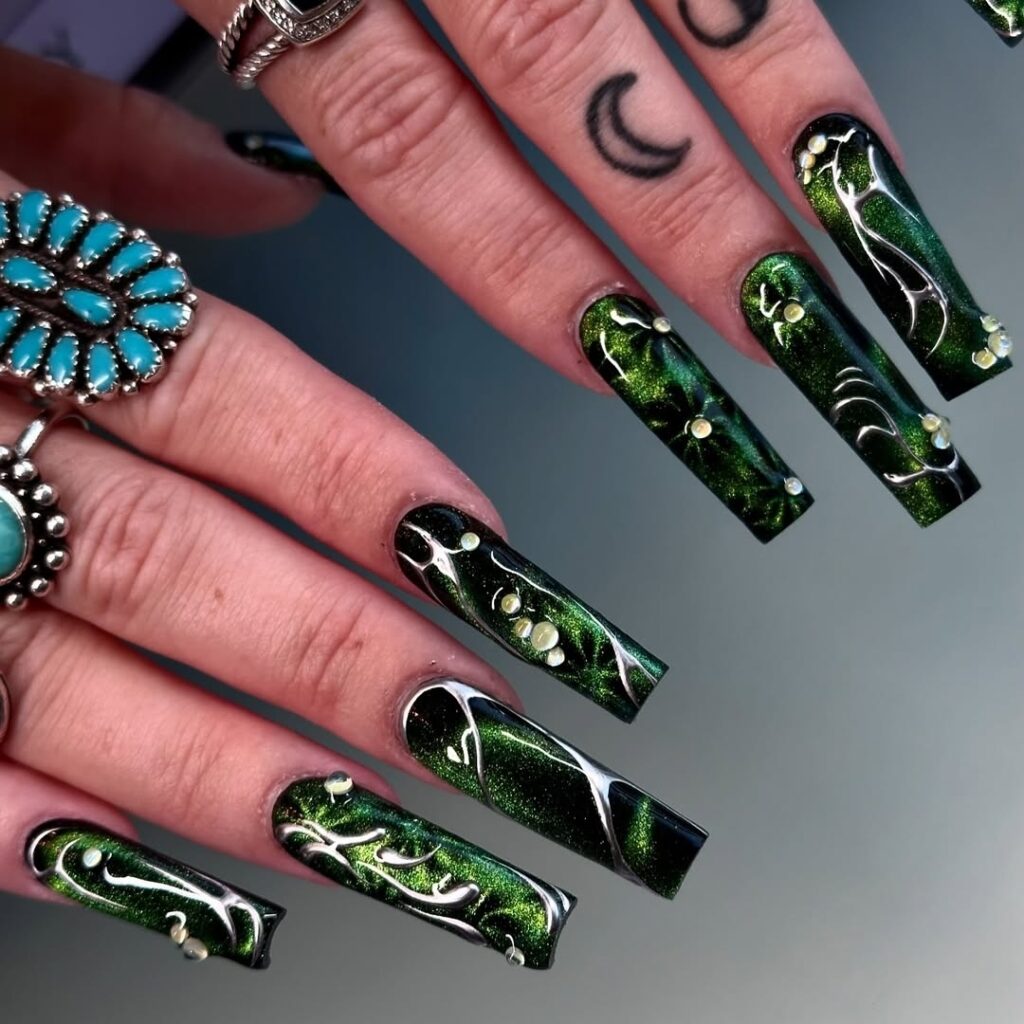 27 emo nails ideas