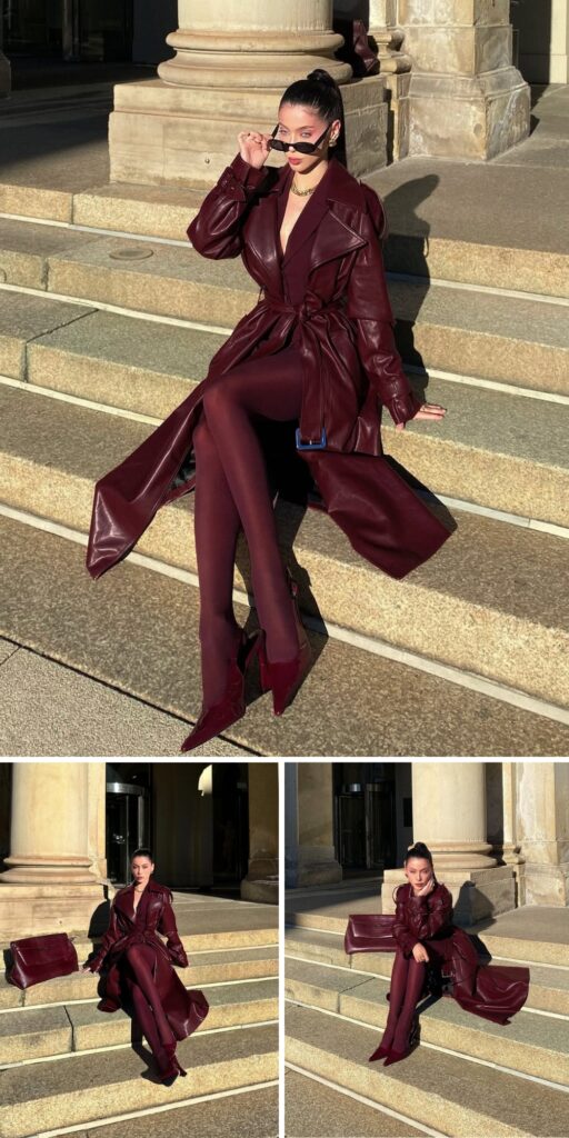 28 burgundy outfits for women